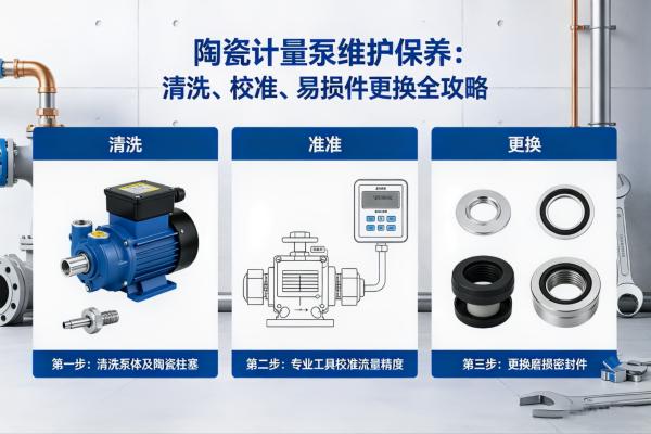 陶瓷计量泵维护保养 清洗 校准 易损件更换全攻略